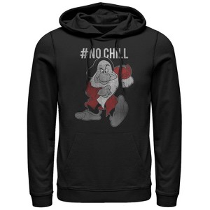 Men's Snow White and the Seven Dwarves Grumpy #NoChill Pull Over Hoodie - 1 of 3