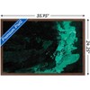 Trends International Urban - Green Splatter Framed Wall Poster Prints - 3 of 4