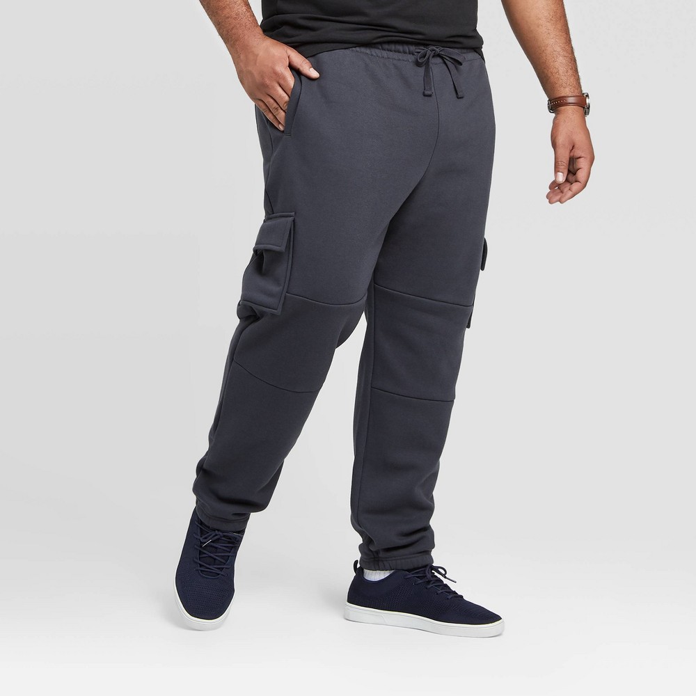 Men's Big & Tall Jogger Pants - Goodfellow & Co Zodiac Night 4XB, Men's, Zodiac Black was $27.99 now $19.59 (30.0% off)