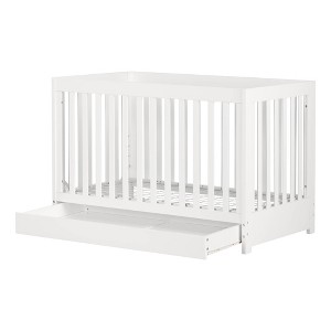 Yodi Crib with Drawer - White - South Shore - 1 of 4