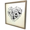TX USA Corporation Wood Wall Decor, 1" W x 15.75" D x 15.75" H, Multicolored - 2 of 4