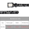 INSPIRE CHIC Women Leopard Print Retro 0.7" Width Faux Fur Leather Waistband Belts 1Pc - 4 of 4