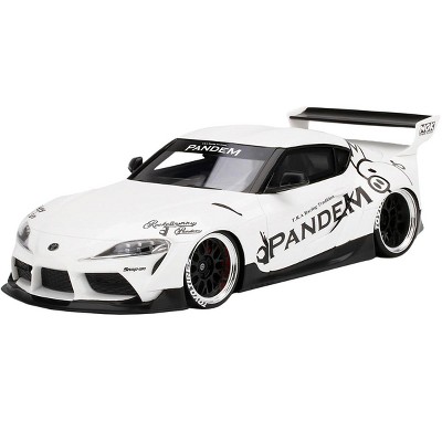 Toyota Pandem GR Supra V1.0 White 1/18 Model Car by Top Speed