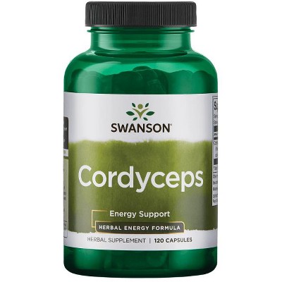 Swanson Herbal Supplements Cordyceps 600 mg Capsule 120ct.