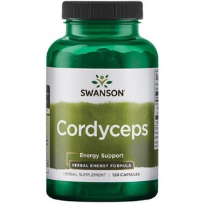 Swanson Herbal Supplements Cordyceps 600 mg Capsule 120ct. - 1 of 4