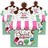 Big Dot of Happiness Sweet Shoppe - Treat Box Party Favors - Candy and Bakery Birthday Party or Baby Shower Goodie Gable Boxes - Set of 12 - 2 of 4
