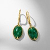 Ross-Simons 10.00 ct. t.w. Emerald Drop Earrings in 18kt Gold Over Sterling - 3 of 4