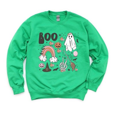 Simply Sage Market Women's Graphic Sweatshirt Halloween Cluster