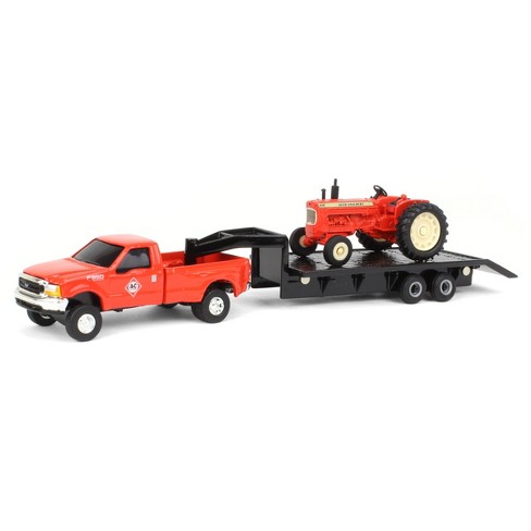 Ertl 1/64 Allis Chalmers D19 W/ Ford F-350 & 5th Wheel Trailer