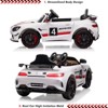 12V Ride On Car with Remote Control, Licensed Benz AMG Electric Vehicles Battery Powered Sports Car,Sound System,One Button Assemble Wheels - 2 of 4
