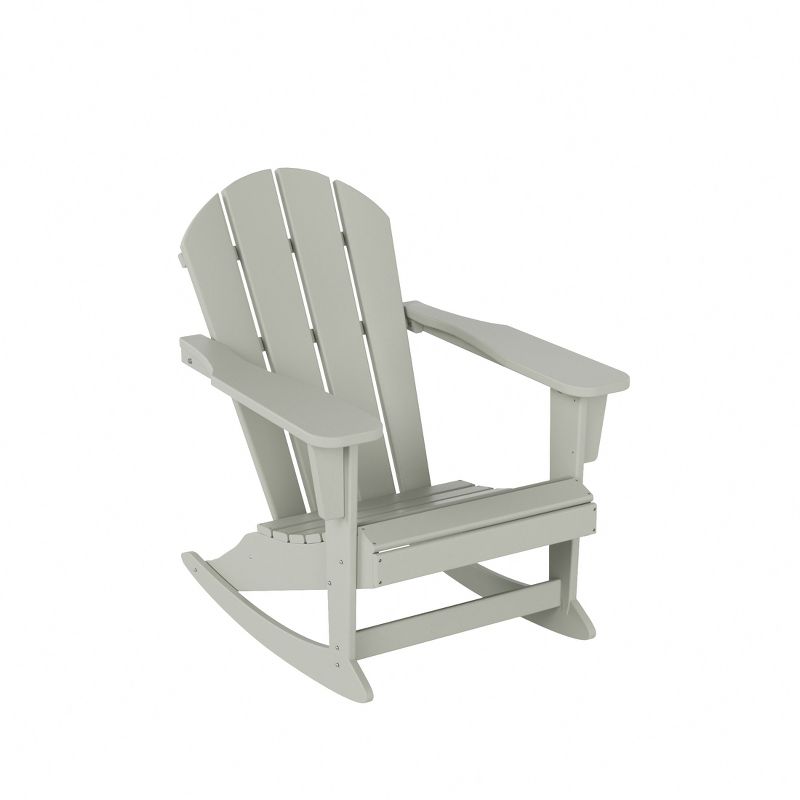 WestinTrends  Outdoor Patio Porch Rocking Adirondack Chair, 3 of 4
