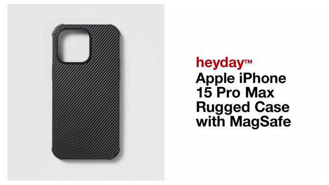 Apple iPhone 15 Pro Max Rugged Case with MagSafe - heyday™, 2 of 6, play video