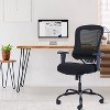 24/7 Shop At Home Grace Ergonomic Office Chair: Adjustable Lumbar, Swivel, Casters - 2 of 3