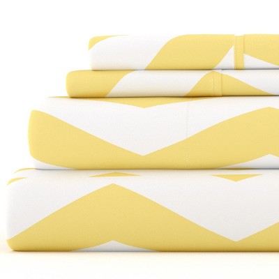 Geometric Patterns 4PC Sheet Set - Extra Soft, Easy Care - Becky Cameron