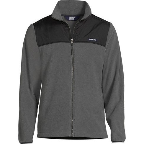 Lands' End Men's Tall Fleece Full Zip Jacket - X Large Tall - Warm