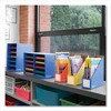 Bankers Box Extra-Wide Cardboard Magazine File, Assorted, 6/Pack, 4.25" x 11.38" x 12.88" - 3 of 4