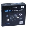 Monoprice USB 2.0 Extension Cable - 65 Feet - Black | USB Type-A Male to Type-A Female, Active, 26/22AWG, Repeater, Kinect, and PS3 Move Compatible - 4 of 4