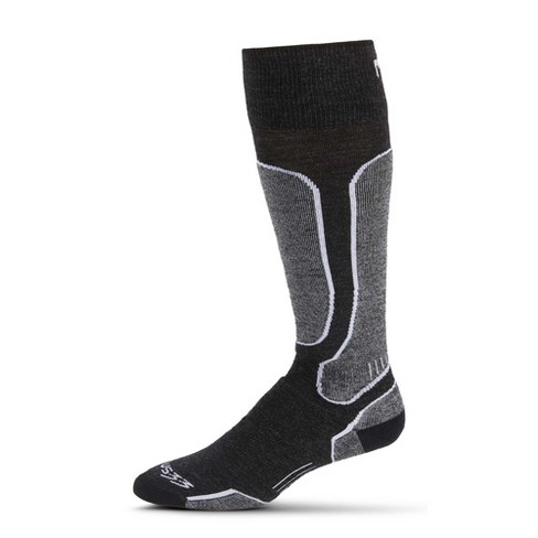 Calze Da Sci Minus33 Merino Wool Mountain Heritage Elite, Sopra Il Polpaccio, Nere, Taglia X-Large, Fatte In USA - 2