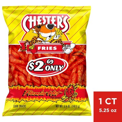 Chesters Flamin Hot Fries - 5.5oz