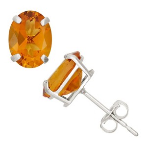 Designs By Gioelli 10K Gold Gemstone Stud Earrings - 1 of 2
