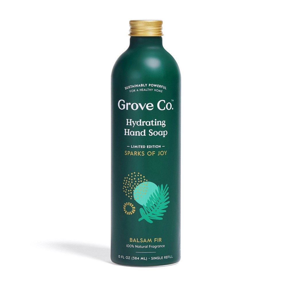 Grove Co. Hydrating Hand Soap Refill in Aluminum Bottle - Balsam Fir - 13oz