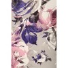 Slickblue Yoga Style Floral Knit Leggings, Long, High Waist, Multi-Color Print, Lined, One Size Fits Most - 4 of 4