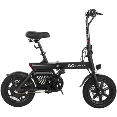 GoPowerBike GoLite 14" Foldable Compact Electric Bike