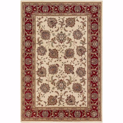 Oriental Weavers Ariana 117J3 Ivory/ Red Indoor Area Rug - 2'3" x 7'9"