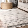 Nuloom Hand Loomed Amelia Indoor Area Rug, 5' x 8', Ivory - 2 of 4