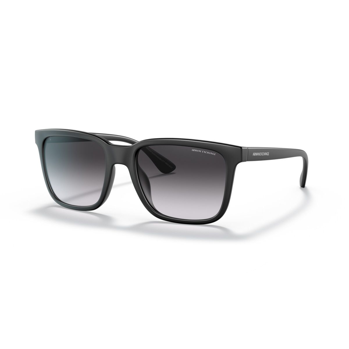Armani Exchange AX4112SU 55mm Male Rectangle Sunglasses