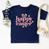 The Juniper Shop Happy Easter With Ears Toddler Short Sleeve Tee - 3 of 4