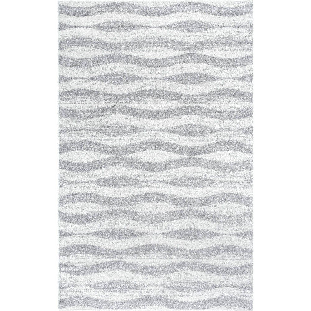 8'x8' Tristan Area Rug Gray - nuLOOM