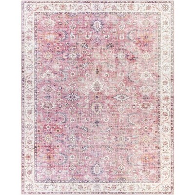 Mark & Day Yonne Woven Indoor Area Rugs Garnet