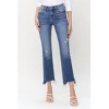Women's Quincy Mid Rise Crop Bootcut Jean - FLYING MONKEY - 4 of 4