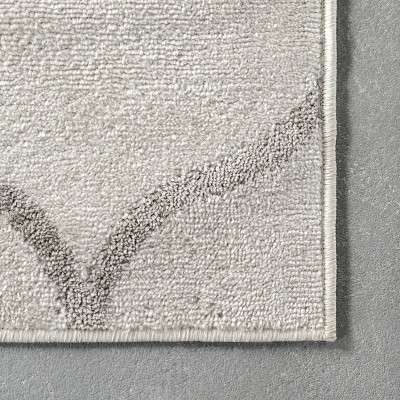 Nuloom Marta Geometric 4x6 Indoor Area Rug for Living Room Bedroom Dining Room Kitchen, Beige/Ivory