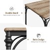 COZONY 5-Piece Dining Table Set with 4 Chairs, Rectangular Dining Table and Cushioned Chairs for Kitchen, Dining Room, or Breakfast Nook - 4 of 4