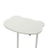 YIYIBYUS Side Table with Wheels, C Shaped End Table, Small Side Table for Couch Sofa - 4 of 4