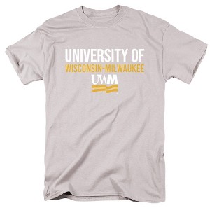 Men's University of Wisconsin Milwaukee Official Stacked T-Shirt - 1 of 4