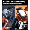 BONGEEK for Google Pixel 9 Pro XL Case,Compatible with Magsafe, Shockproof Translucent,Anti-Scratch Anti-Fingerprint Magnetic Hybrid Case, Black - 4 of 4
