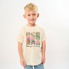 The Juniper Shop Let's Go Camping Van Youth Short Sleeve Tee - L - Cream - 3 of 4