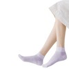Anna-Kaci 3-Pack Women's Cotton Ankle Socks Breathable Odor Free Cooling Comfort - 2 of 4