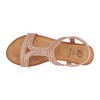 GC Shoes Coretta Embellished Slingback Wedge Sandals - 4 of 4