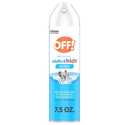 OFF! Adults and Kids' Aerosol Personal Picaridin Bug Spray - 7.5oz