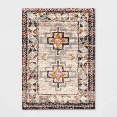 5'x7' Indoor Geometric Shag Woven Area Rug - Opalhouse™