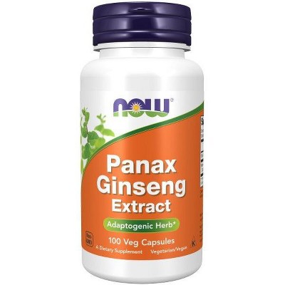 Panax Ginseng 500 mg by Now Foods  -  100 Capsule