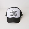 Simply Sage Market Embroidered Better Days Foam Trucker Hat - 2 of 3