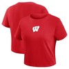 NCAA Wisconsin Badgers Women's Fashion Top - 3 of 3