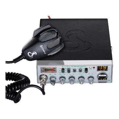 Cobra 29 LTD Classic Chrome AM/FM CB Radio with NightWatch