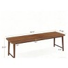 Gulches 78.7" 2-Person Executive Computer Desk, Home Office Study Work Table Double Workstation - 2 of 4