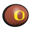College Football Pigskin Design Oval Slimline Lighted Wall Sign - 2 of 4